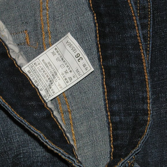 FC 2503 MEN Vouge Fashion (Size 36 Long) Distressed  Denim (Straight Leg) - Picture 11 of 16